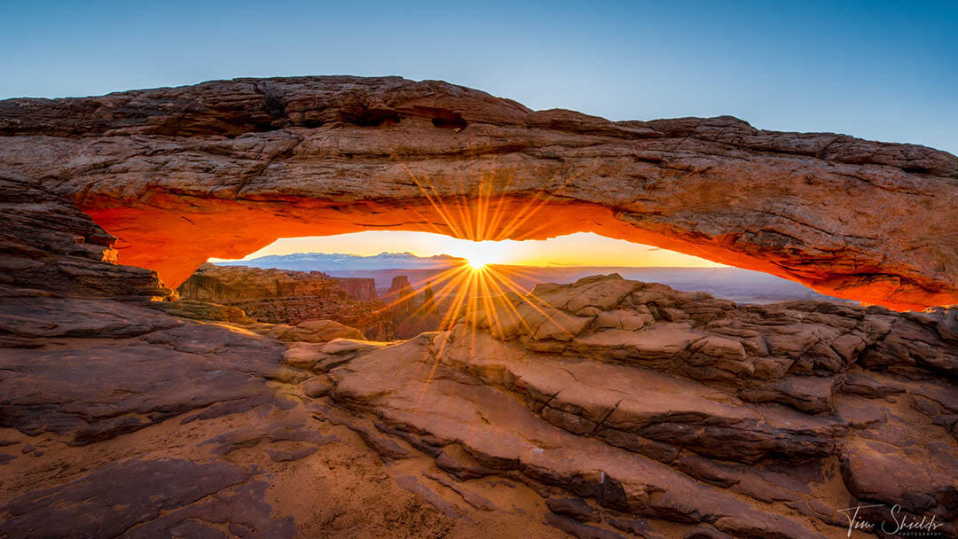 Mesa Arch at Golden Hour