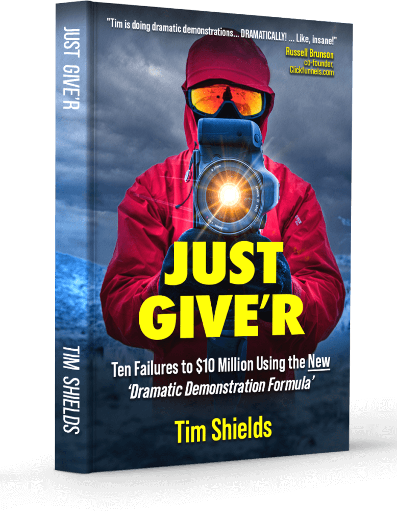 Tim Shields book - Just Give'r